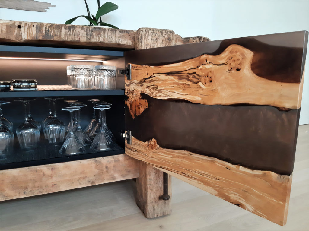 Meuble établi porte 02