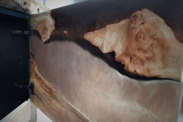 Meuble établi porte