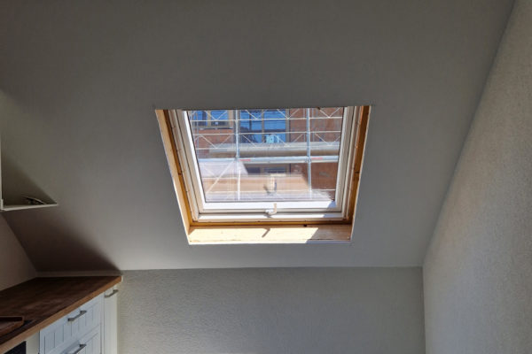 Ouverture Vélux vue intérieur