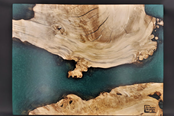 Tableau bleu turquoise