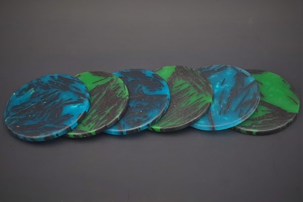 dessous de verre turquoise vert 2 dessous de verre turquoise vert 2