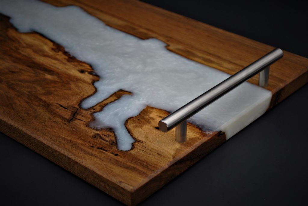 plateau de service blanc 4