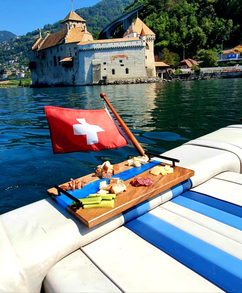 Plateau de service château de chillon