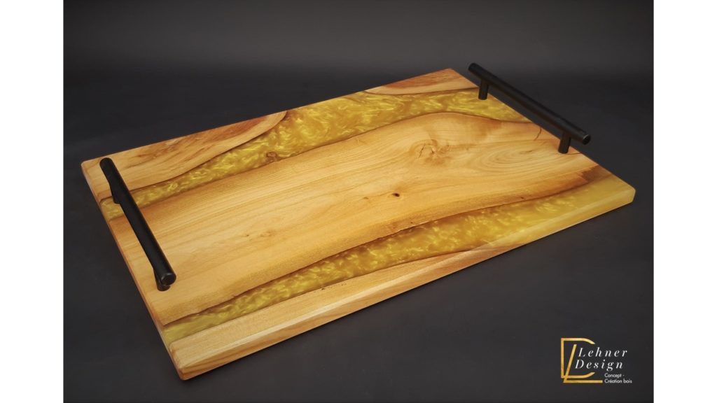 Plateau de service or 01 logo